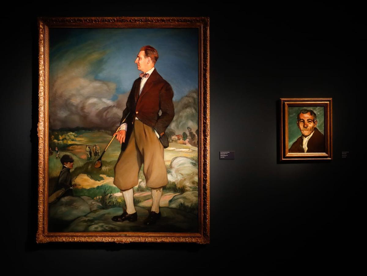 Obra de Zuloaga que forma parte de la exposición.