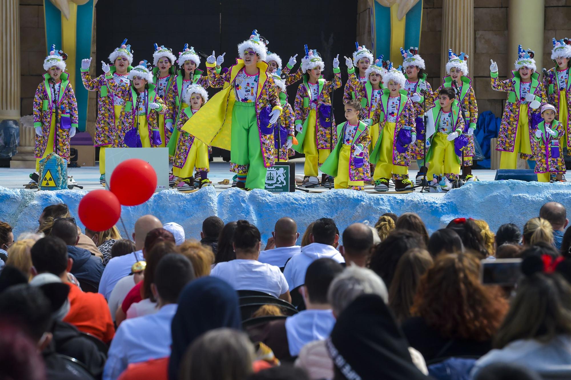Encuentro de murgas y comparsas infantiles del Carnaval de Las Palmas