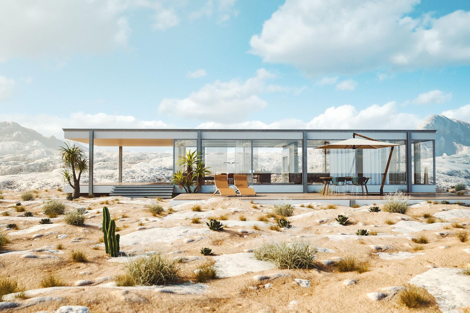 Estas casas de lujo combaten el calor mediante estrategias arquitectónicas