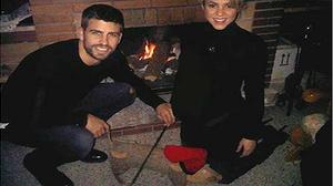 Van fer cagar el tió i van assistir a l’habitual Missa de Gall convidats per l’avi del futbolista.