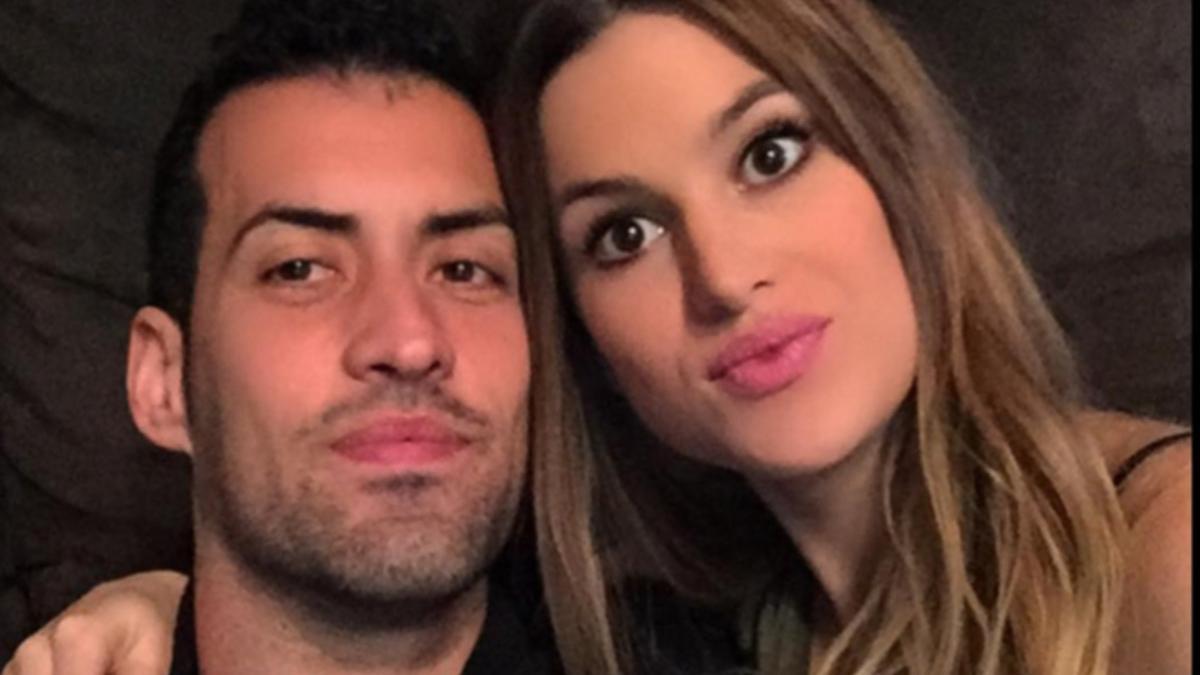 Sergio Busquets y Elena Galera, padres por primera vez