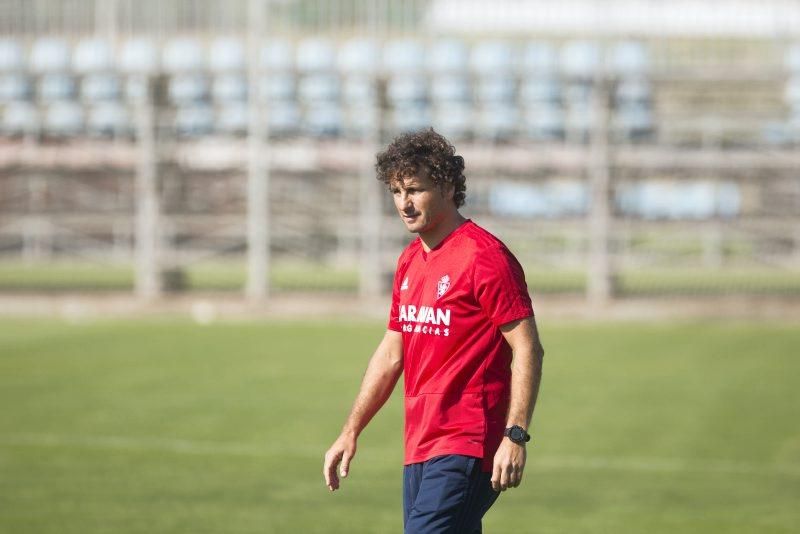 Primer entrenamiento del Real Zaragoza