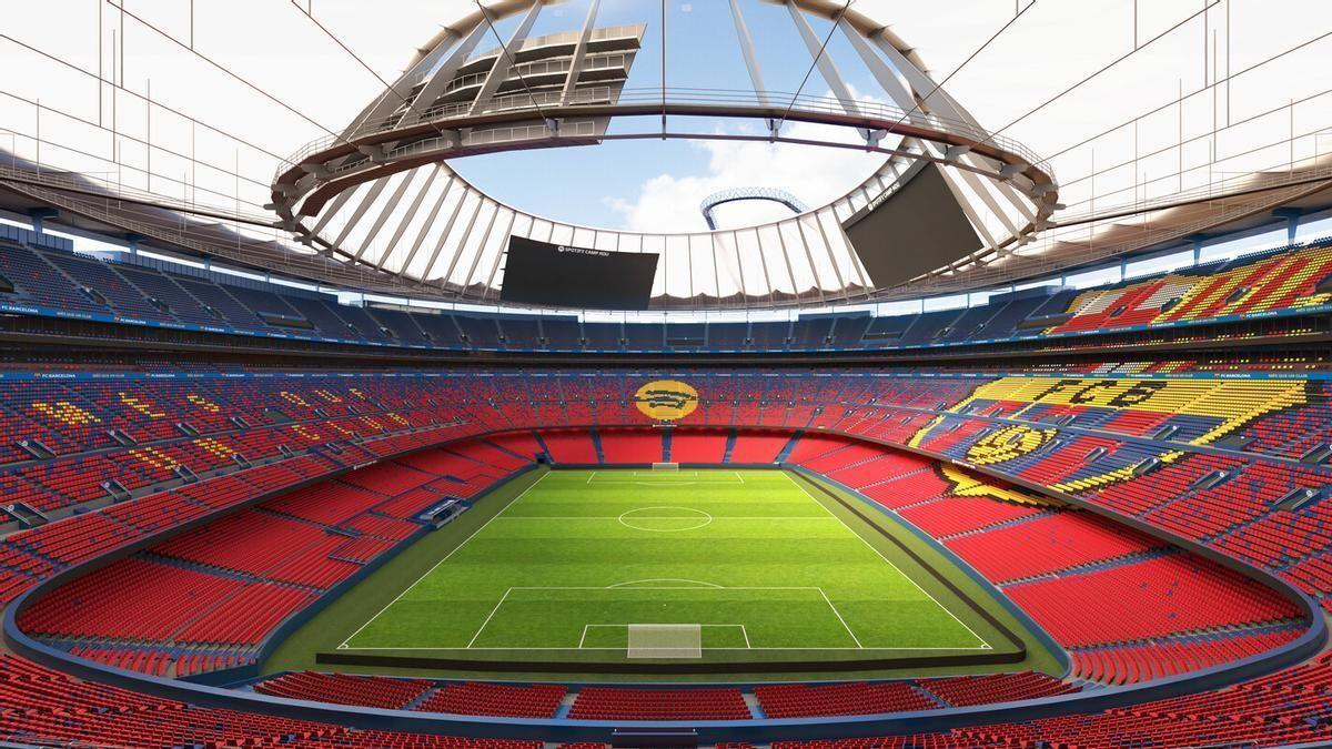 Render del Spotify Camp Nou.