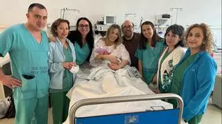 Tiago, el primer ourensano nacido en 2024