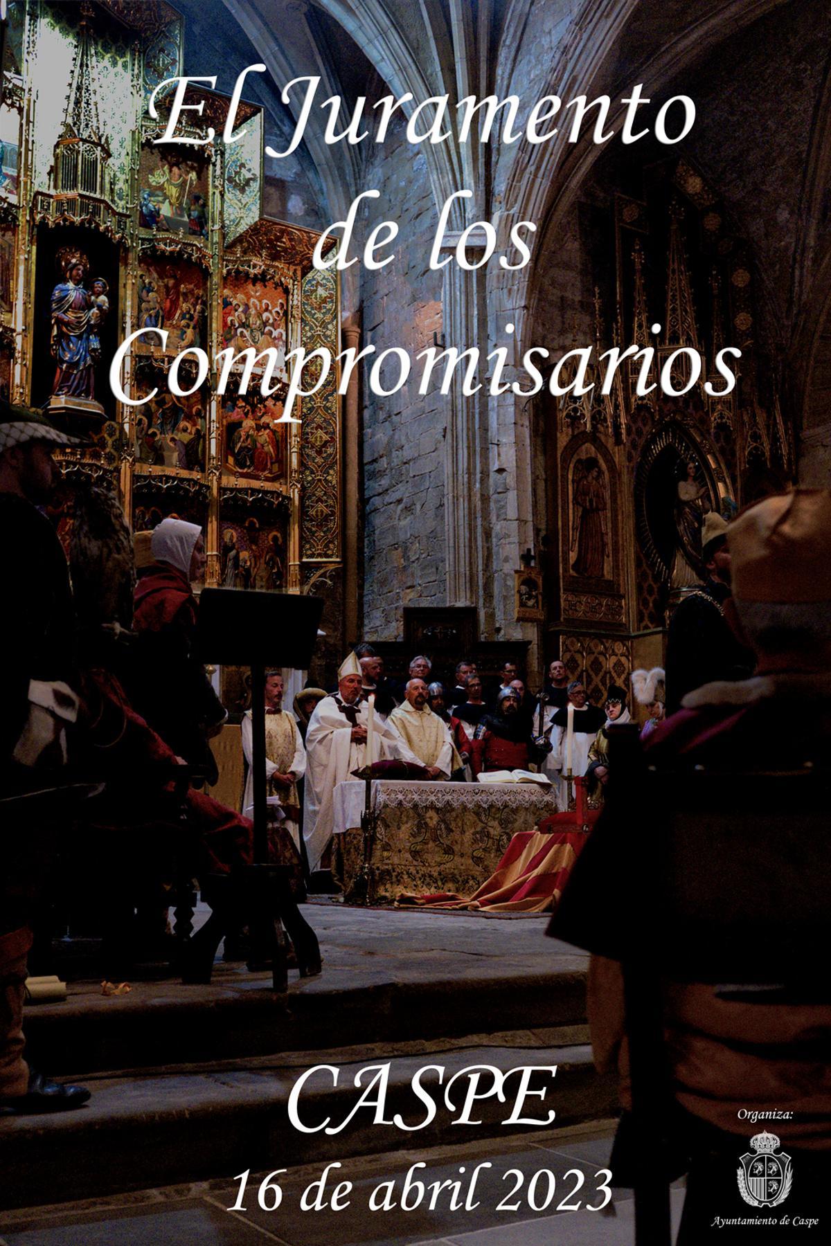 Cartel del Juramento de los Compromisarios 2023.