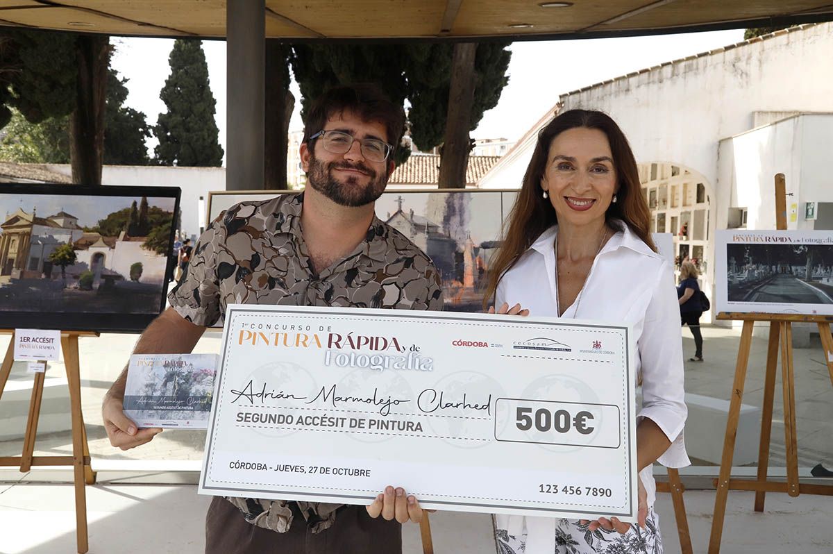 Diario CÓRDOBA entrega los premios de pintura rápida y fotografía Cecosam