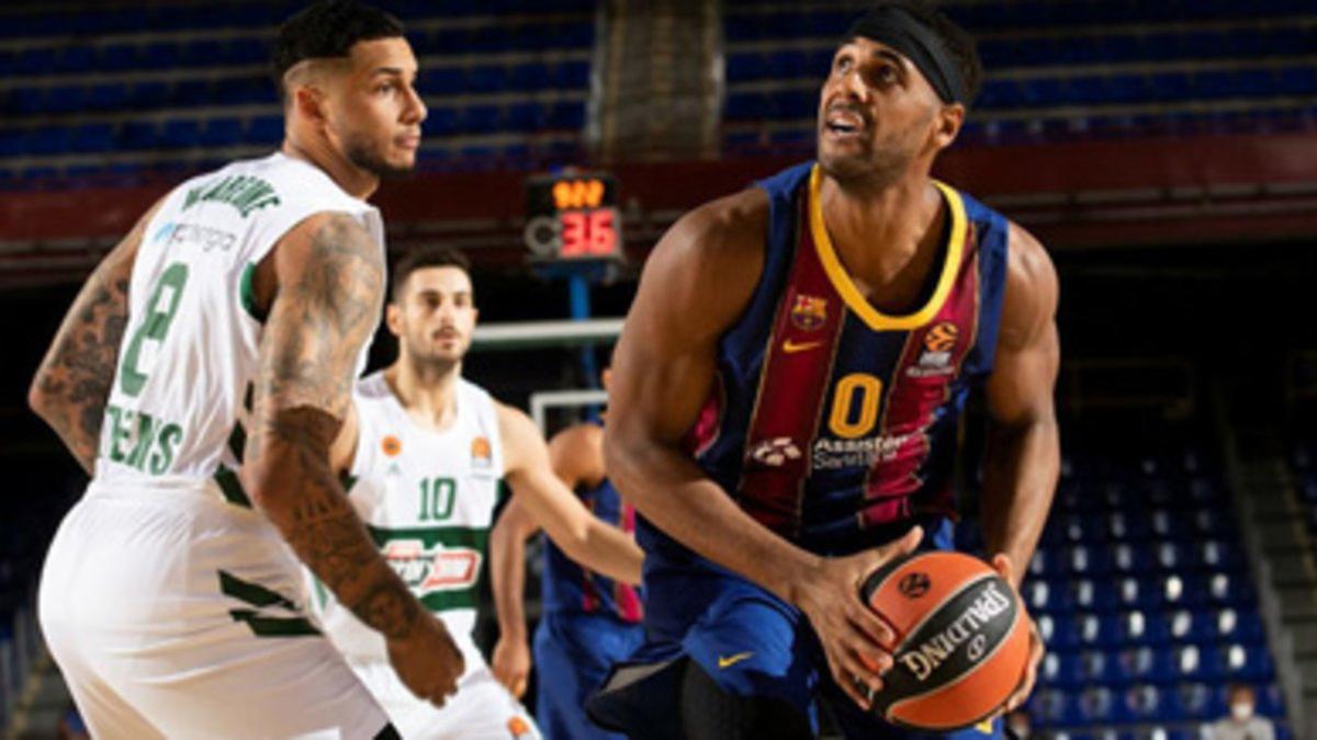 El Panathinaikos ya puso en aprietos al Barça en el Palau, pero ganó