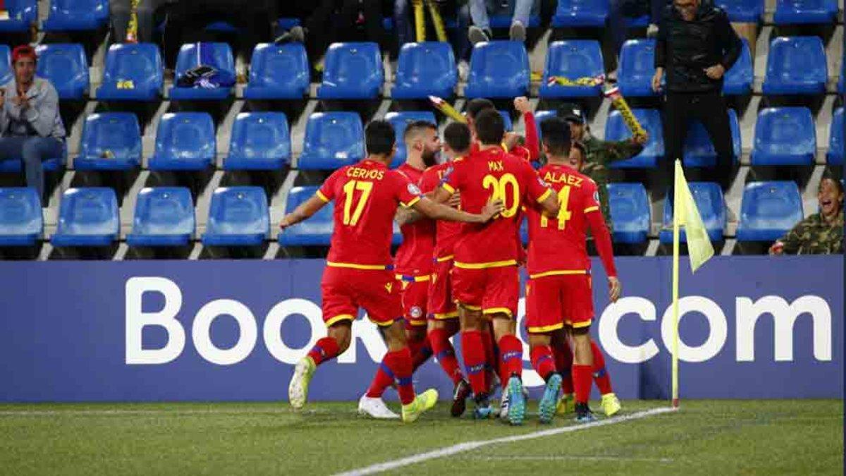 Andorra consiguió su segunda victoria en un partido oficial