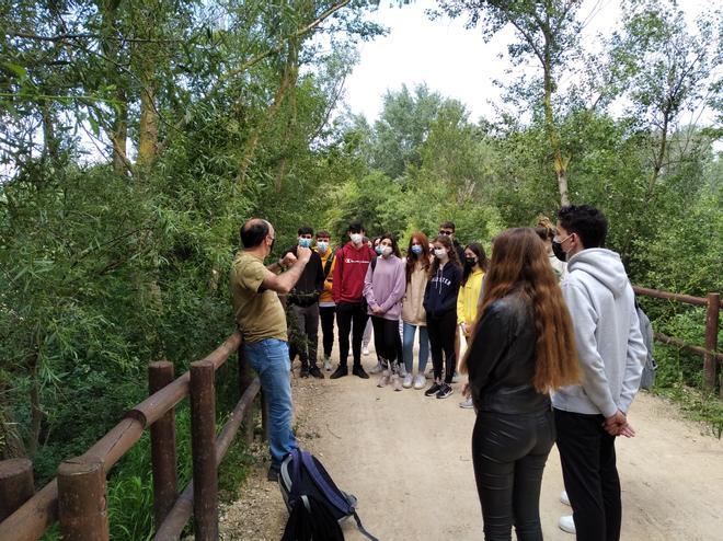 Visita a los Galachos de Juslibol del Colegio La Salle Gran Vía