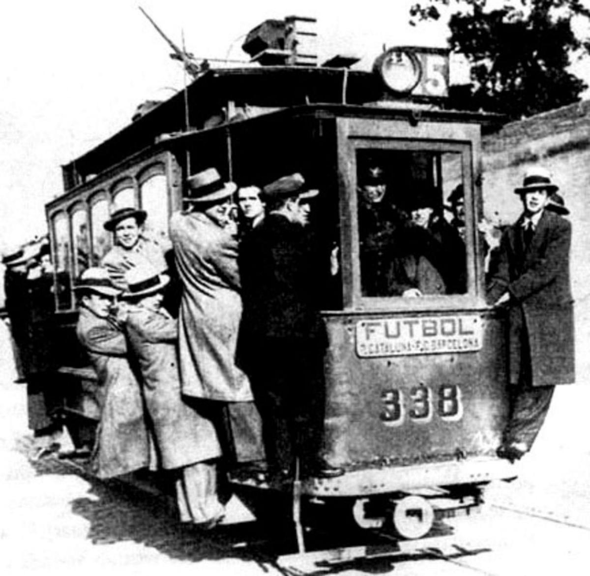 Els tramvies que van marcar el Barça Els tramvies que van marcar el Barça