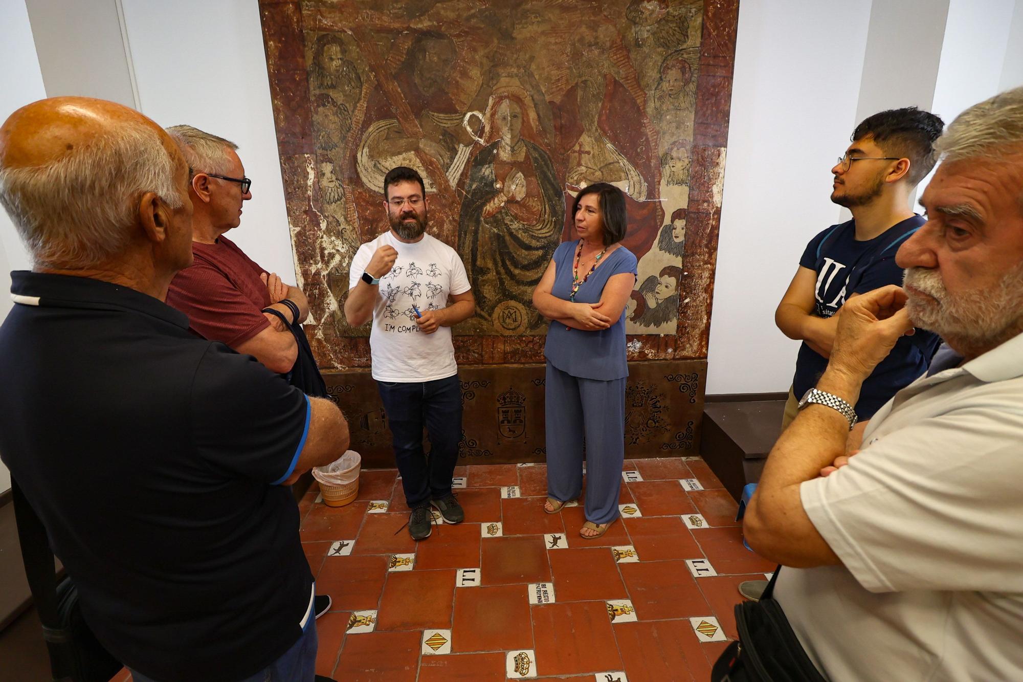 RESTAURACIÓN FRESCOS SIGLO XVI EN LA CASA GRAN DE IBI