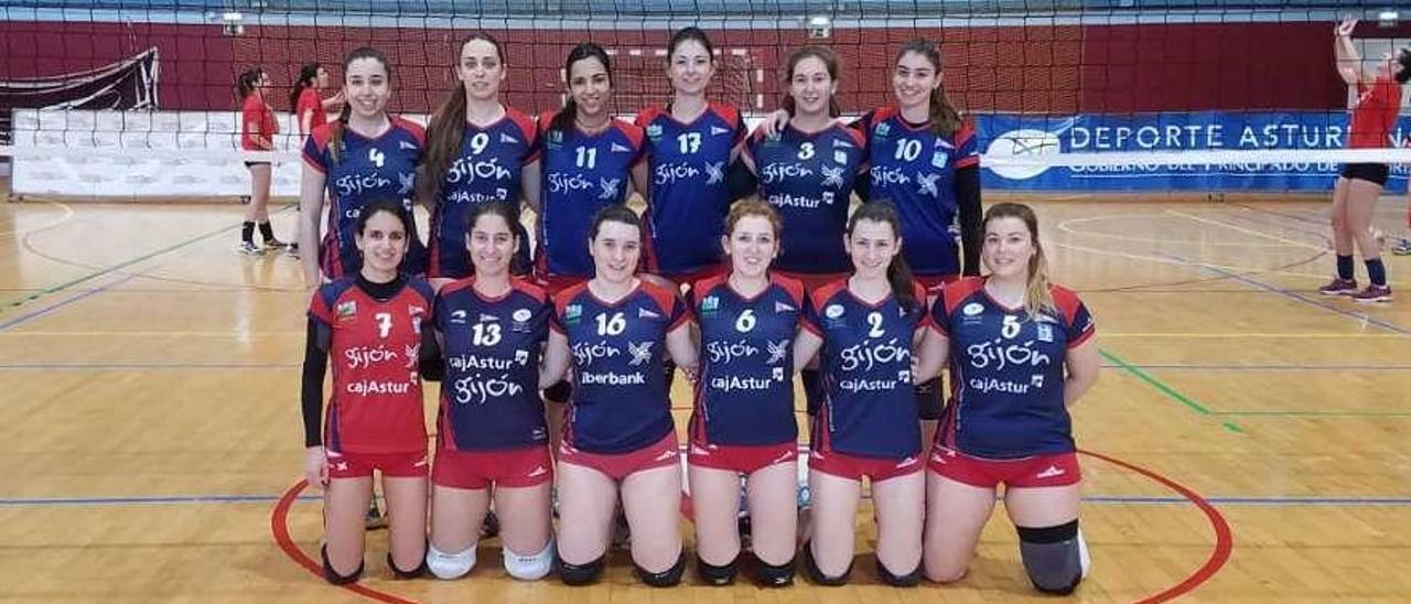 Equipo de voleibol de Segunda.