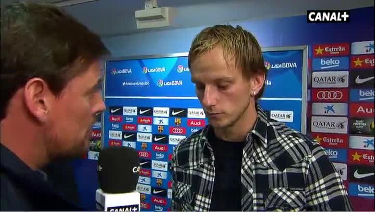 Rakitic: La intensidad fue máxima, pero hay días que el balón no entra