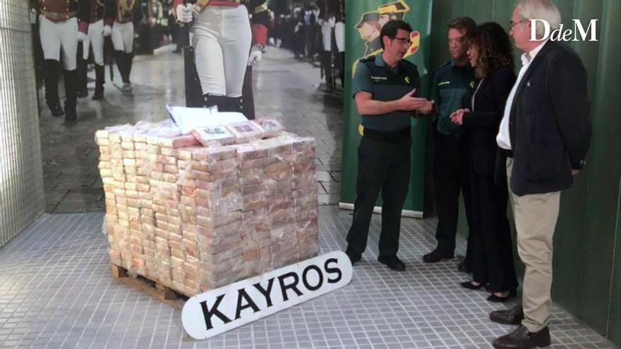 La mayor incautación de cocaína en la historia de Baleares