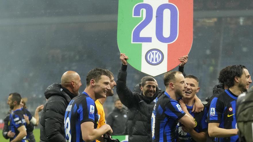 El Inter conquista el Scudetto soñado en el derbi