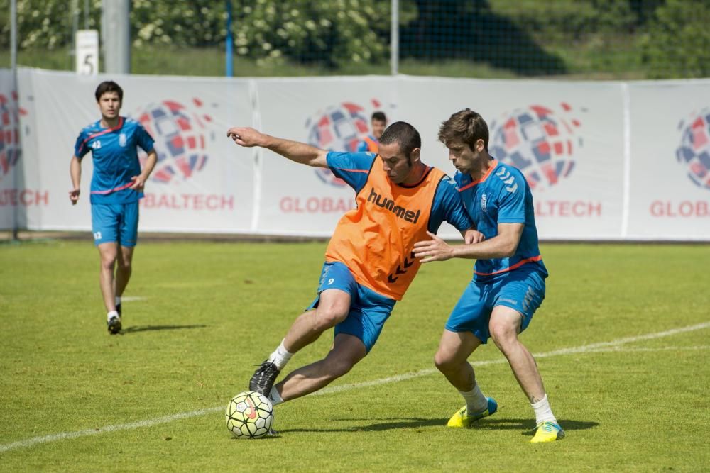 Entrenamiento del Real Oviedo