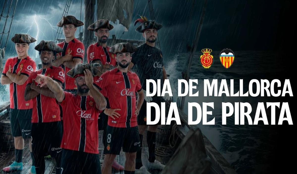 'DÍA DE PIRATA' EN EL MALLORCA CON MURIQI