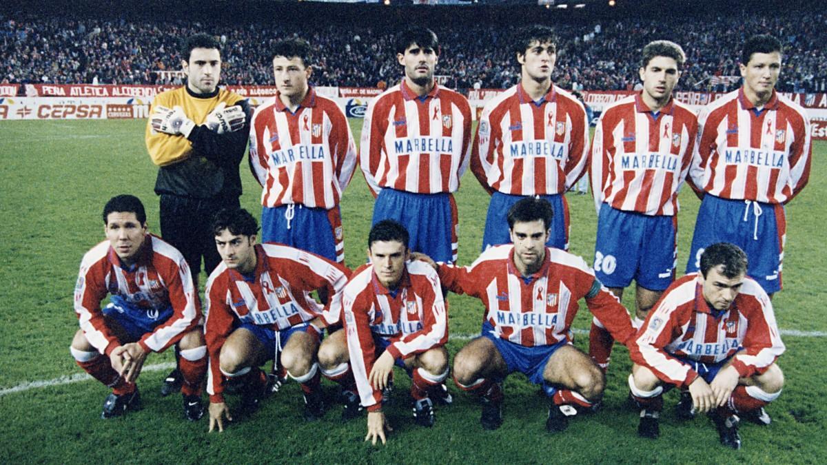 El Atlético de Madrid de la temporada 1995/96