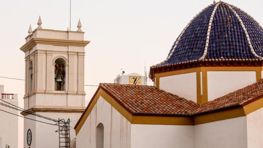 La Iglesia de San Jaime y Santa Ana donde han sonado las campanas.