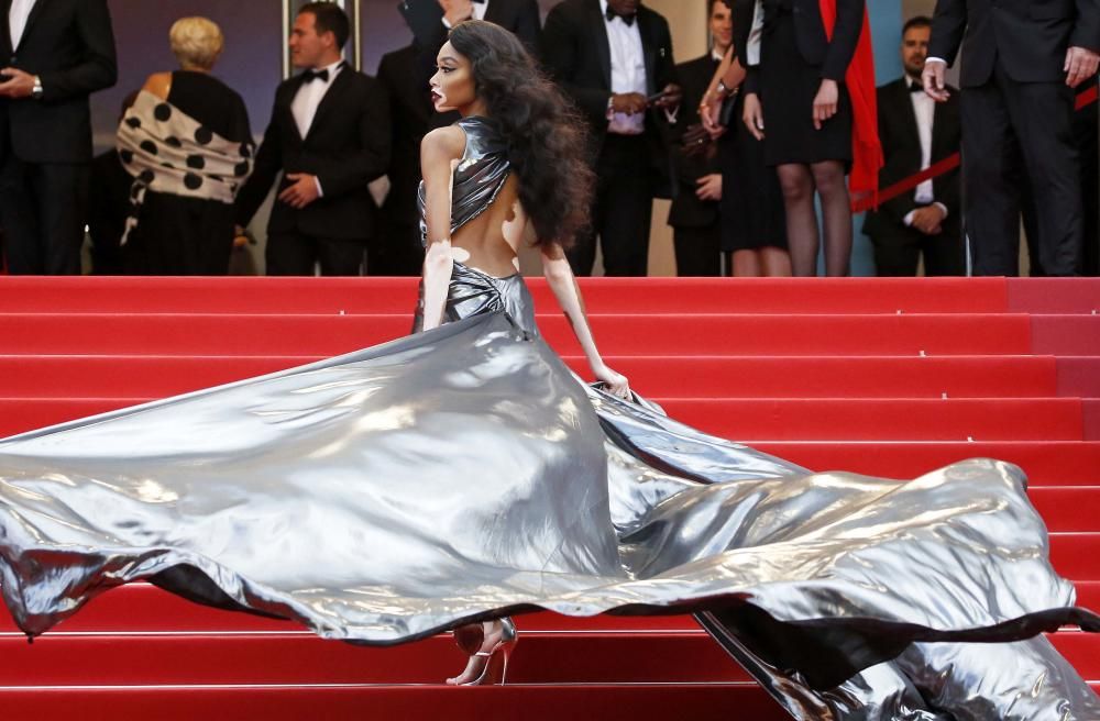 La alfombra roja de Cannes en la presentación de ''Solo: A Star Wars Story''