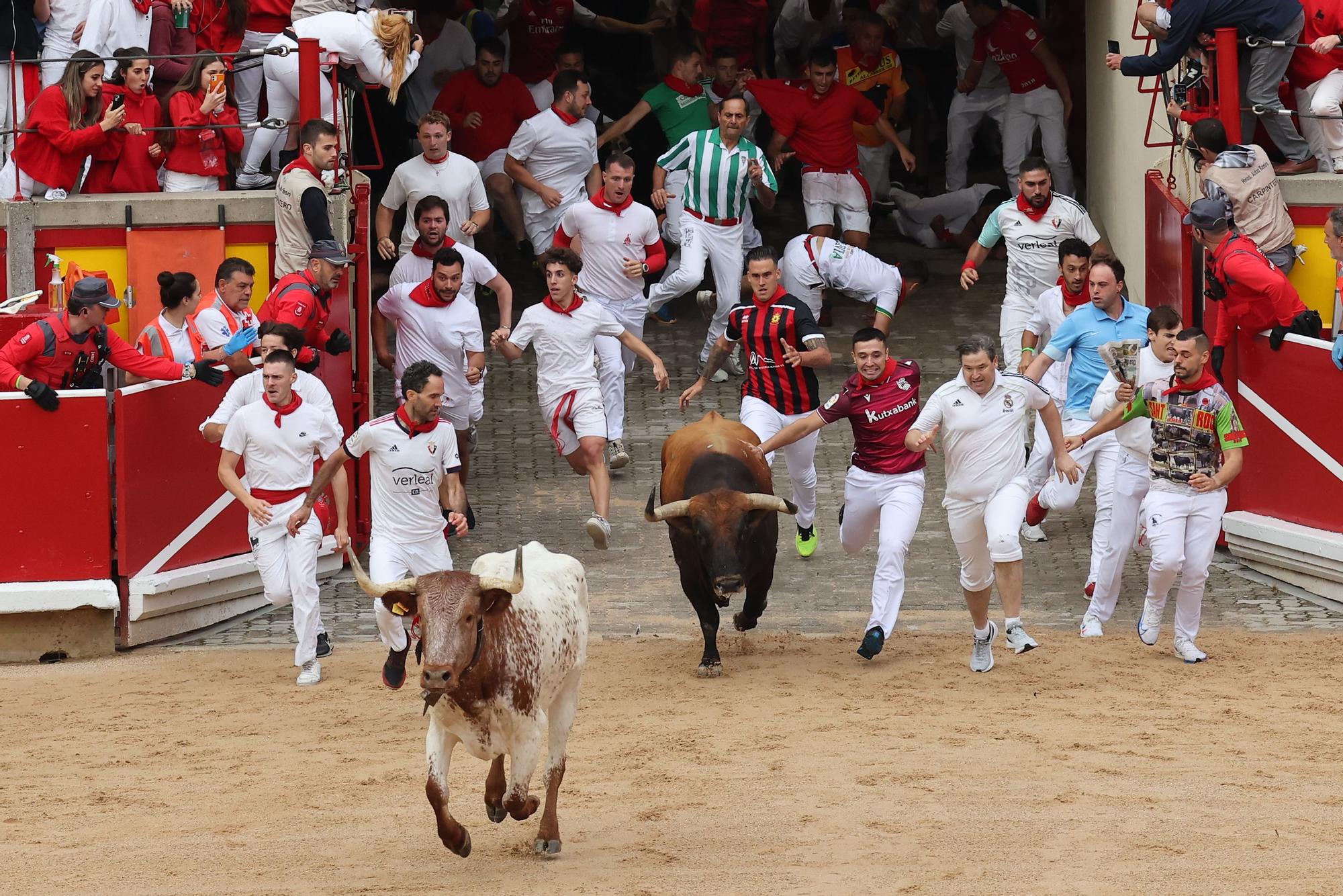 Primer encierro de los Sanfermines 2023