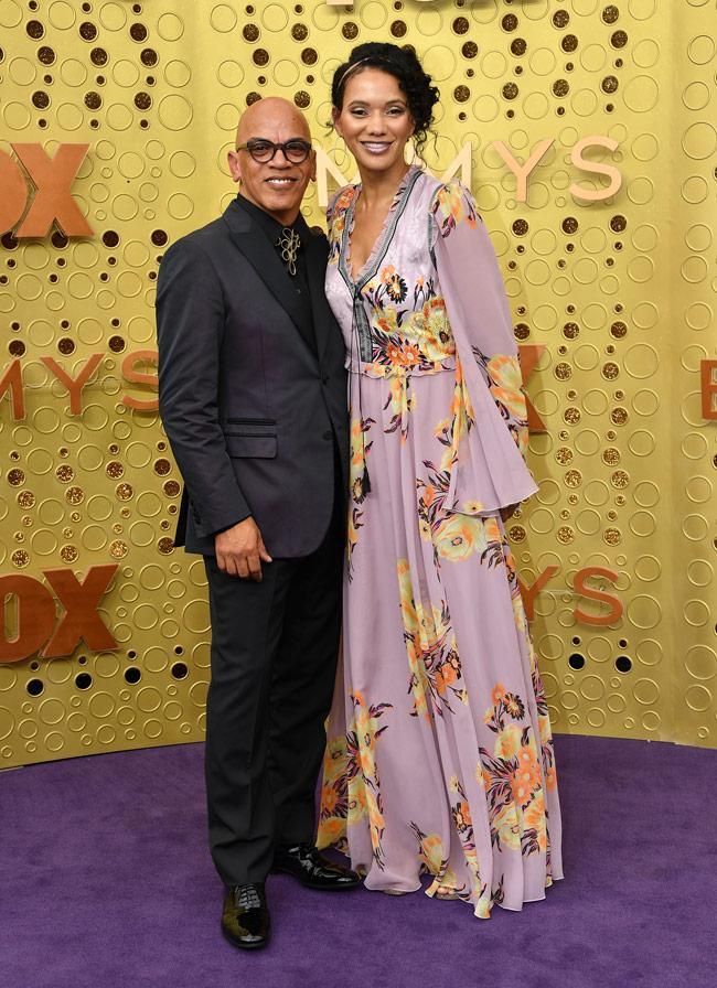 Rickey Minor y Rachel Montez Minor en los Premios Emmy 2019