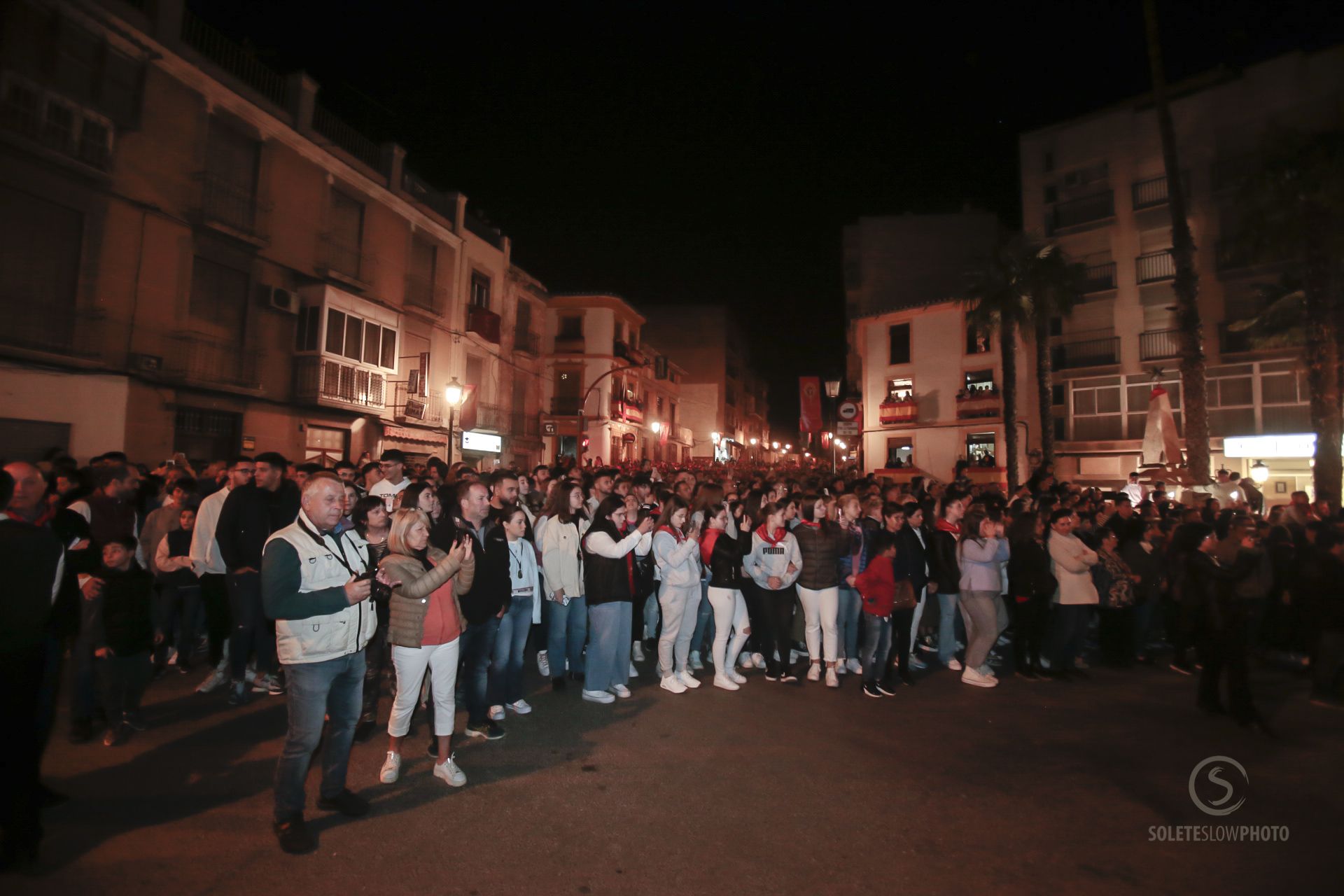 Las imágenes del encuentro del Paso Encarnado en Lorca