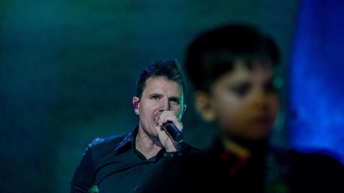 Dani Martín, en un momento de su gira de 25 años en la música.