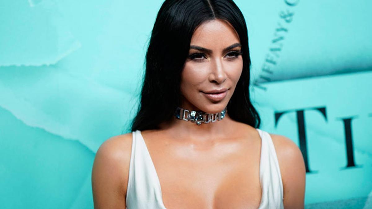 El maquillaje de Kim Kardashian en la fiesta de Tiffany &amp; Co