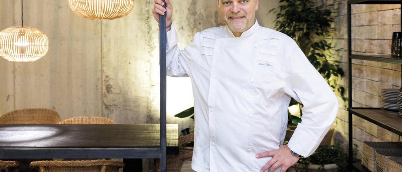 El chef barcelonés Xavier Pellicer. // Foto Bea Schulze
