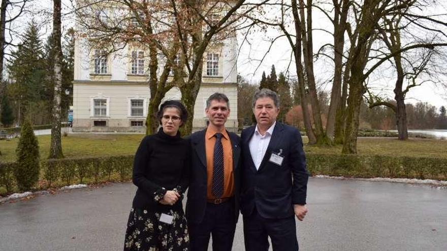 Anabel Gulías, Gyula Kothencz y Miguel Fernández Lores. // FdV