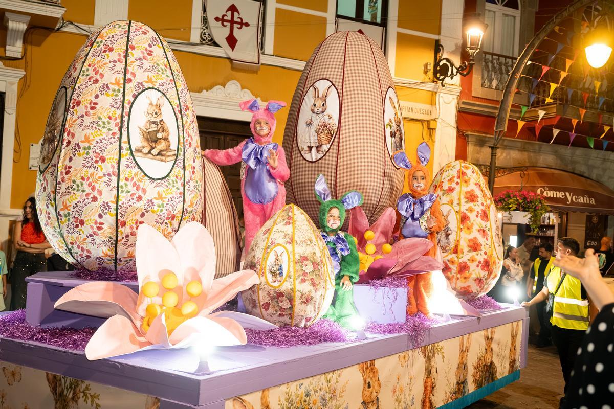 Carrozas de la cabalgata de Gáldar por las Fiestas Mayores de Santiago 2026