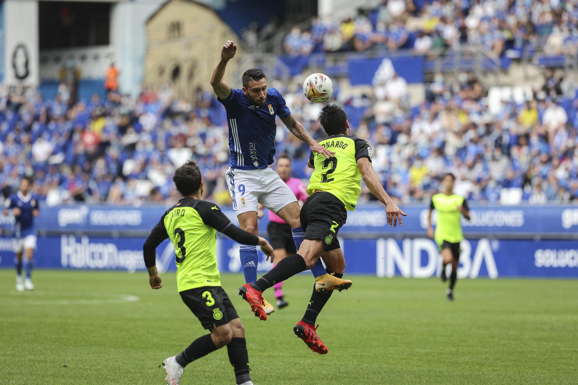 Real Oviedo - Girona, en Imágenes