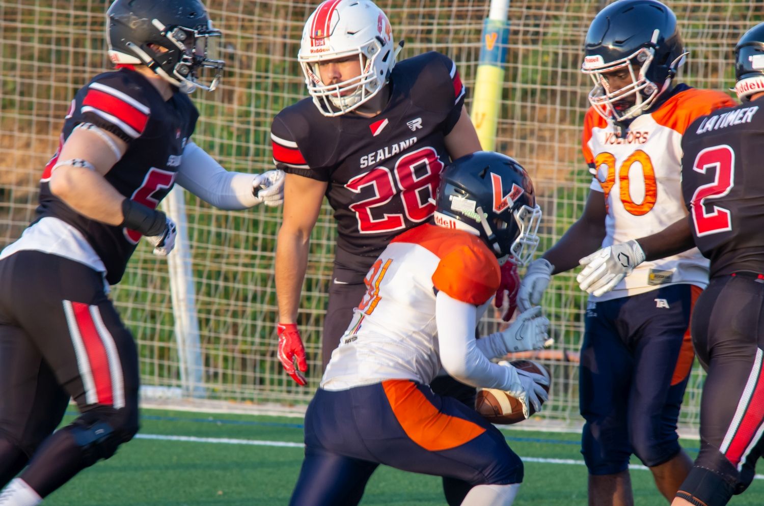 Derrota del Mallorca Voltors de fútbol americano ante los Sealand Seahawks