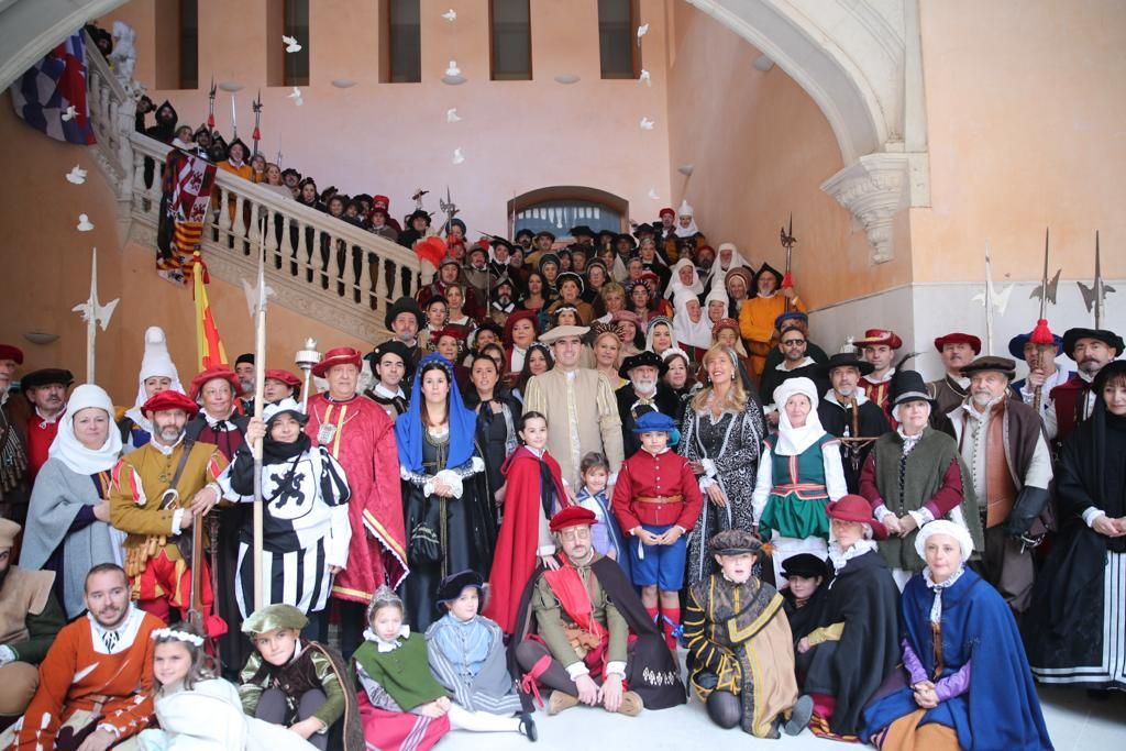 Tazones y Villaviciosa, bien representados en la recreación del paso de Carlos V en Medina del Campo