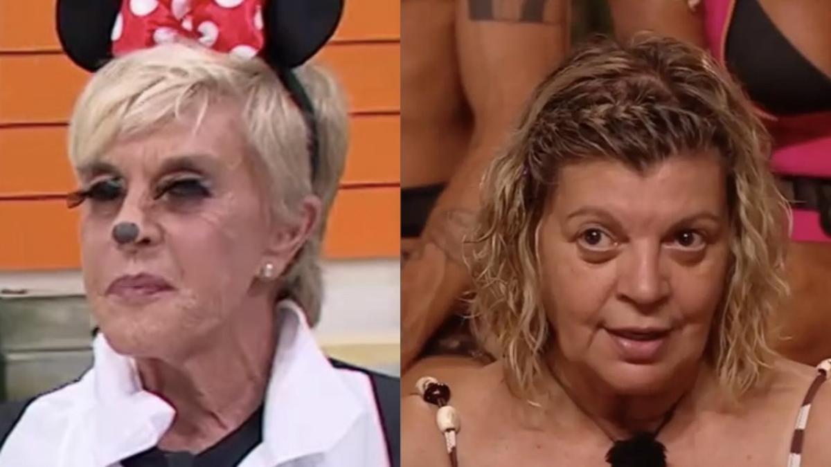 Chelo García-Cortés y Terelu Campos.