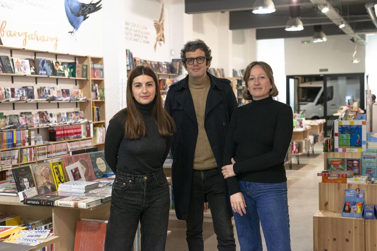 Irene Herreras y Xus Bernabéu, impulsoras de Sentim les Llibreries.