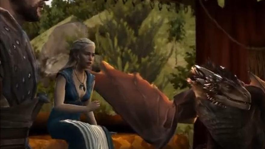 Daenerys Targaryen en una imagen del juego.