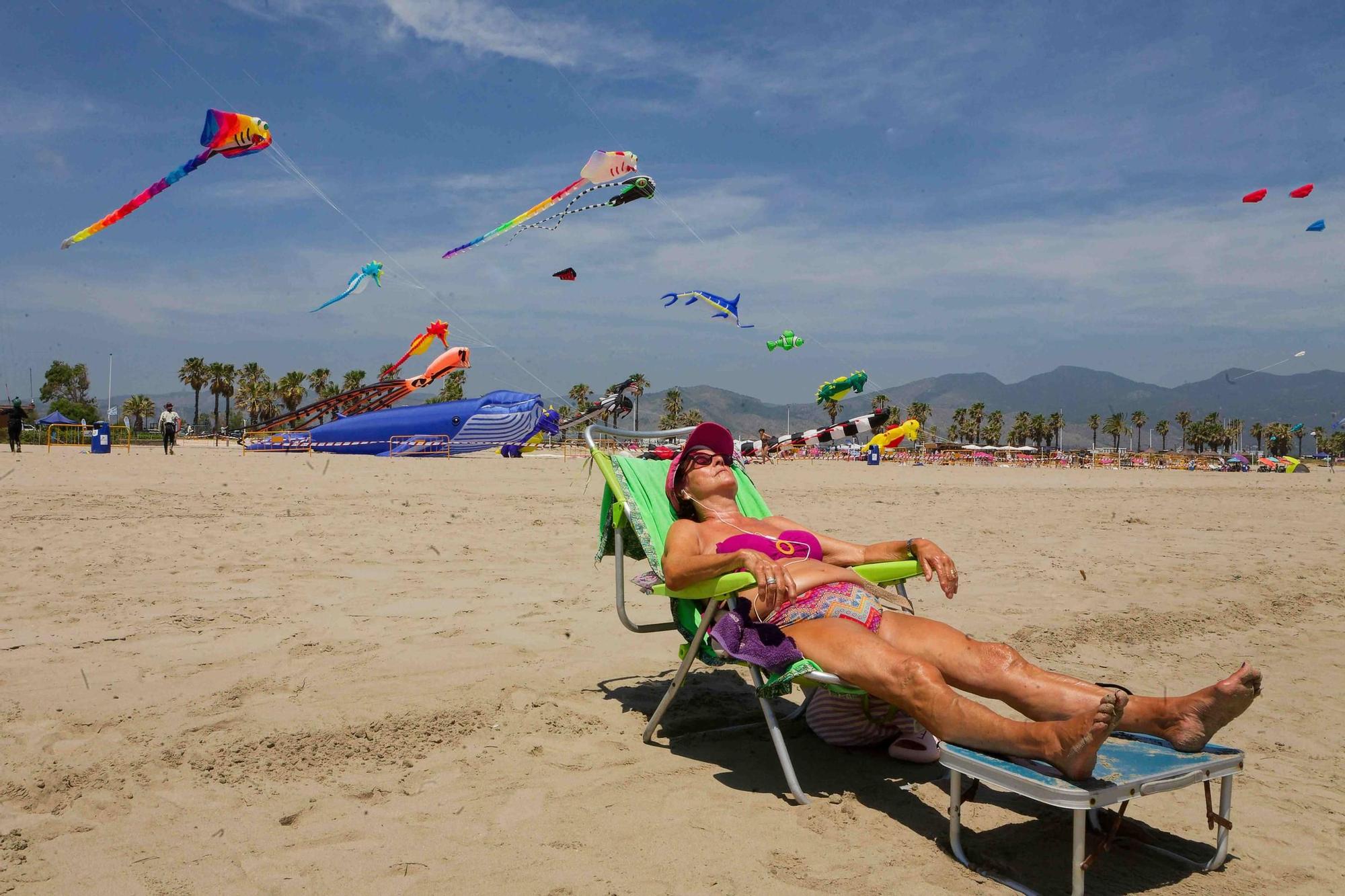 Las imágenes de la primera jornada del espectacular Festival del Viento de Castelló
