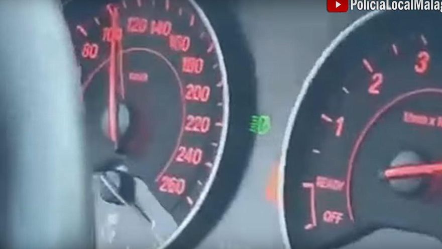 Condenan a un joven de 22 años grabado por el copiloto cuando circulaba a 140 kilómetros por hora