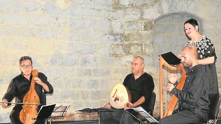 Los conciertos del Early Music trasladan a Morella al medievo