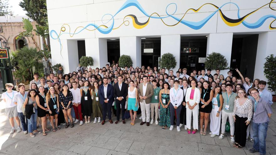 Marbella recibe a 180 miembros del Parlamento Europeo de los Jóvenes