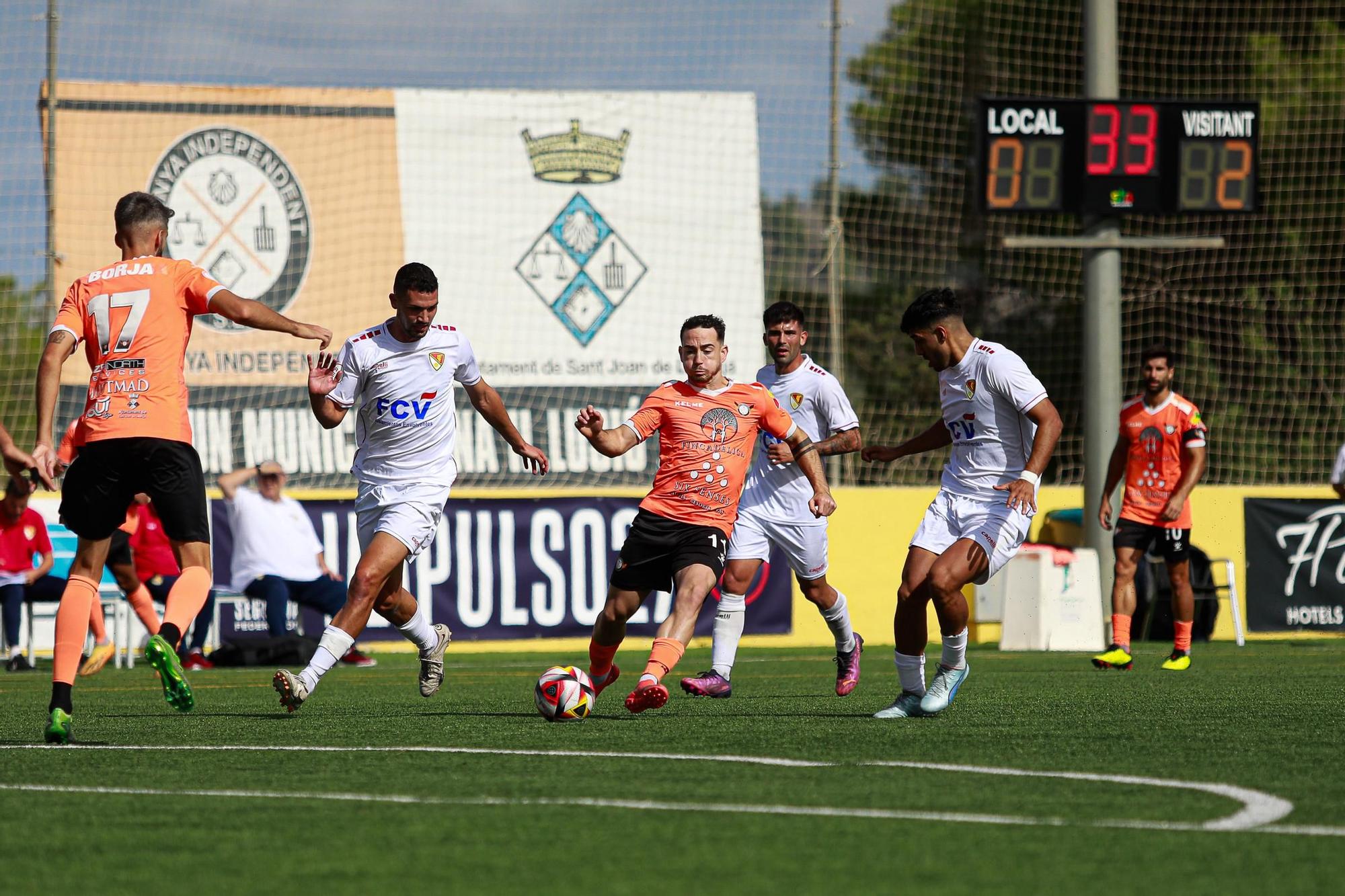 Las fotos del partido entre la Penya Independent y el Terrassa