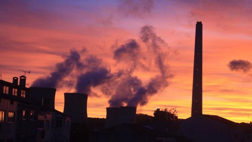 Central térmica de carbón de Endesa en As Pontes, cuando estaba en funcionamiento. | // LÍA PAZ