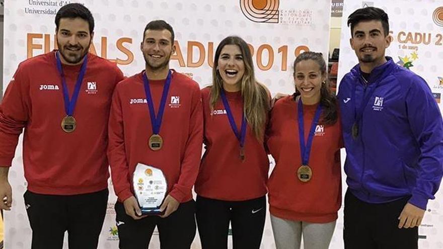 La UJI conquista el Autonómico universitario en tenis