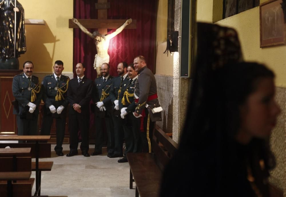 Paso de la Hermandad de los Estudiantes suspendido por la lluvia