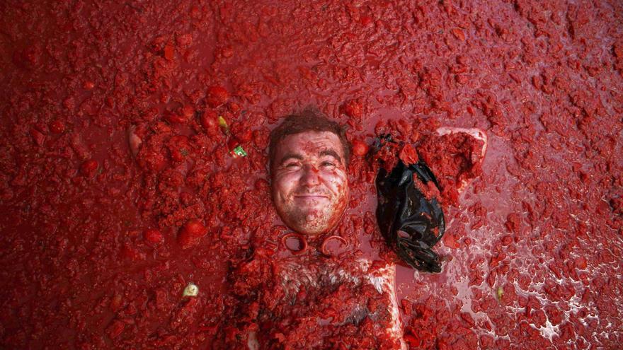 Las imágenes más divertidas de la Tomatina