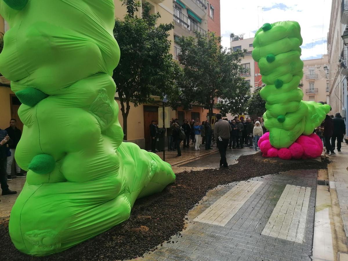 Las garras verdes del monstruo de Beneficencia i Sant Ramón