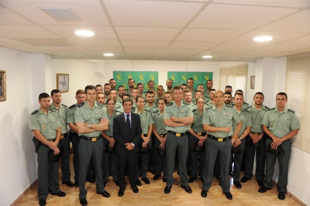 Nuevos guardias civiles de la Región de Murcia