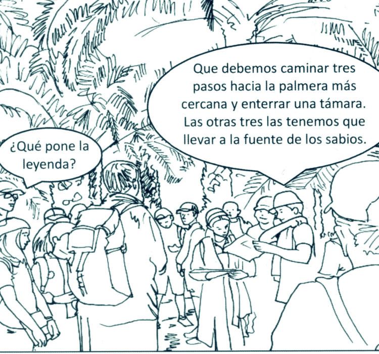 El misterio del Jardín Canario en viñetas